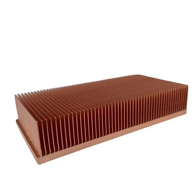 Inc Gwres Asgell Sgiver Copr Cyflenwad Uniongyrchol y Ffatri - C1100 Gwres Copr Coch 100×50×20mm
